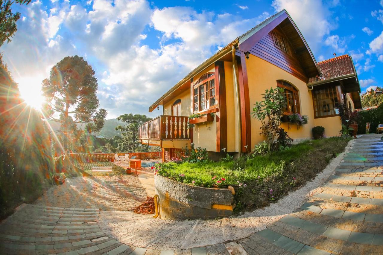 Mansao Austriaca Guesthouse Campos do Jordao Bagian luar foto