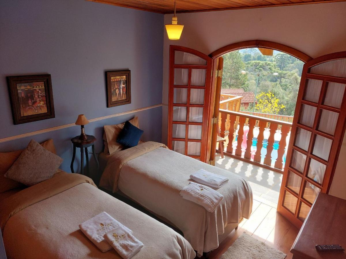 Mansao Austriaca Guesthouse Campos do Jordao Bagian luar foto